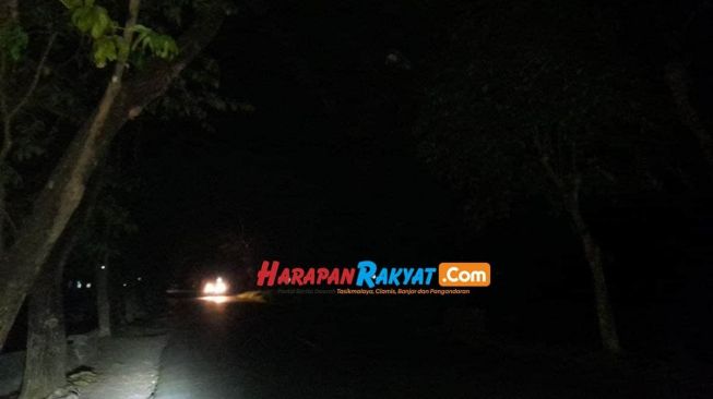 PJU di Jalan Gerilya Kota Banjar Mati Total, Warga Minta Perbaikan