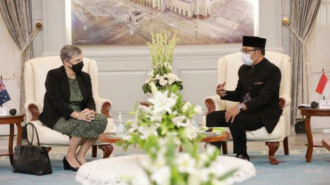 Bertemu Dubes Australia, Ridwan Kamil Sebut Jabar Nomor Satu Destinasi Investasi