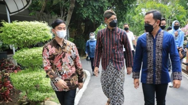 Dikunjungi Gibran dan Bima Arya, Gubernur Ganjar Sumringah