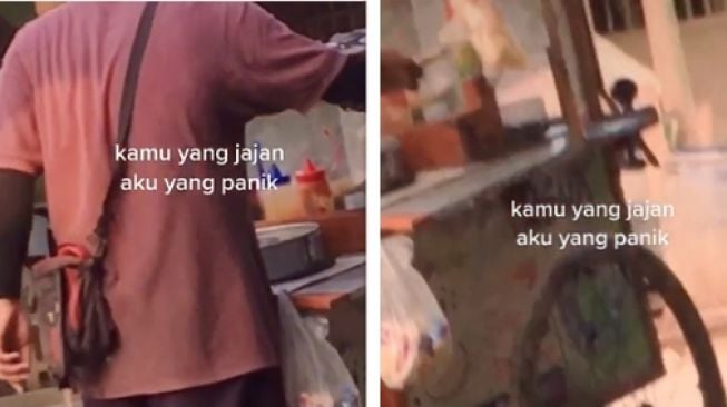 Heboh Tukang Bakso Keliling Sepatunya jadi Sorotan, 'Kamu yang Jajan, Aku yang Panik'