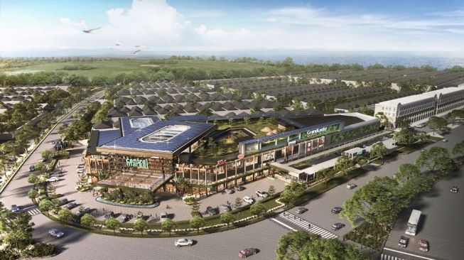 Central Market Golf Island Memiliki Sumber Energi Ramah Lingkungan