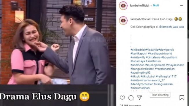 Ramai Video Jonathan Frizzy Elus Dagu Ayu Ting Ting, Netter: Janda dan Duda