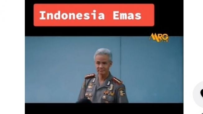 Viral! Ganjar Pranowo Main Film Jadi Polisi, Warganet: Mau Nyaingin Aldebaran