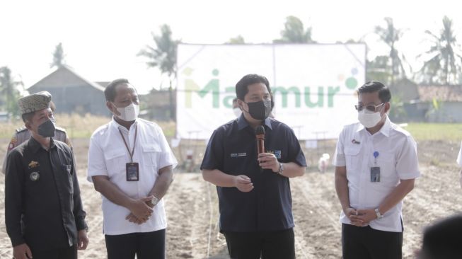 Erick Thohir Pastikan Petani Dapat Pendampingan dari Program Pupuk Indonesia