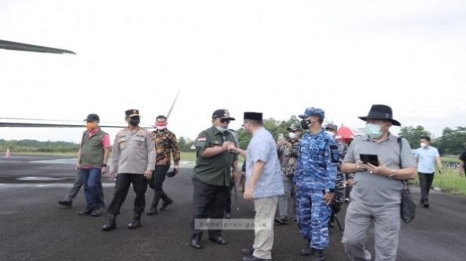 Gubernur Erzaldi Antar Kepulangan Rombongan Gubernur Lampung