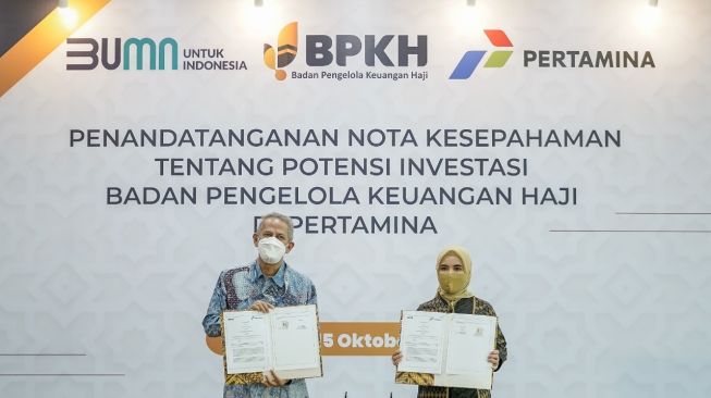 BPKH dan Pertamina Tanda Tangani Nota Kesepahaman Potensi Investasi