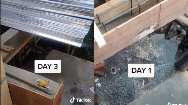 Tangga Ditutup saat Renovasi, Anak Kos Terjebak di Lantai Dua, Video Curhatnya Viral