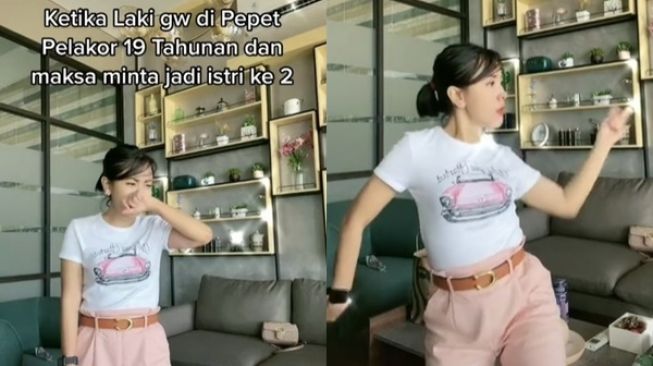 Istri Santuy Joget Saat Suami Dipepet Cewek Muda, Alasannya Tak Terduga