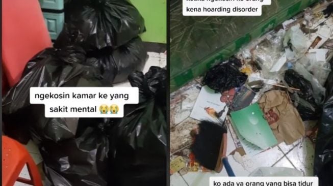 Menyewakan Kos ke Penderita Hoarding Disorder, Penampakan Kamar Bikin Tercengang