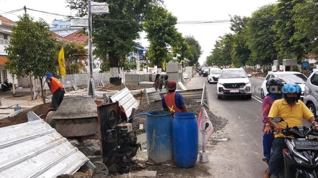 Pembangunan Kawasan Pedestrian Jalan Jensud Buat Kemacetan, Dishub Jogja Beri Imbauan Ini