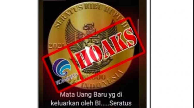 Koin Rp 100.000 dalam bentuk koin 