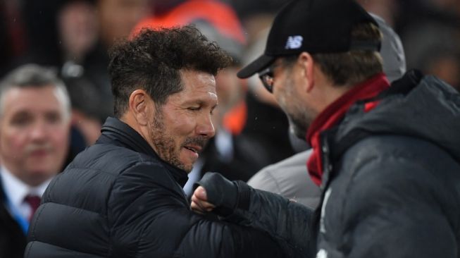 Gara-gara Diego Simeone, Jurgen Klopp Emosi ke Wartawan Usai Duel Atletico Vs Liverpool