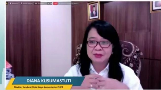 Direktur Jenderal Cipta Karya Kementerian PUPR, Diana Kusumastuti. (Dok: PUPR)