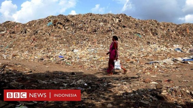 Pegunungan Sampah Tertinggi dan Tertua di India Setara Gedung 18 Tingkat