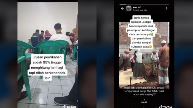Curhat Wanita Dapat Cobaan Ayah Meninggal Jelang Pernikahan (tiktok.com/@callme.nisyaa)