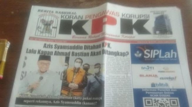 Awas! Kalau Nemu Wartawan Koran Berlogo KPK dan Memeras, Buruan Laporkan