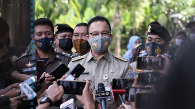 Senang PPKM Jakarta Turun Level 1, Anies: Alhamdulillah, Patut Kita Syukuri