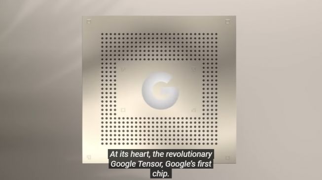 Tensor Chip. [YouTube/Made by Google]