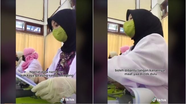 Viral Wanita Cek Tensi Mantan Pacar (tiktok.com/@putelza)