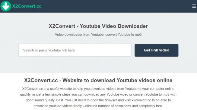 Cara Download Lagu MP3 dari Video YouTube dengan X2convert