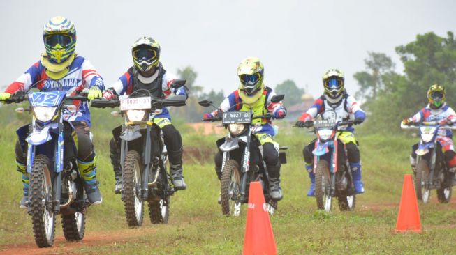 Yamaha Riding Academy Offroad digelar dengan prokes ketat, oleh Yamaha Indonesia [Dok PT YIMM].