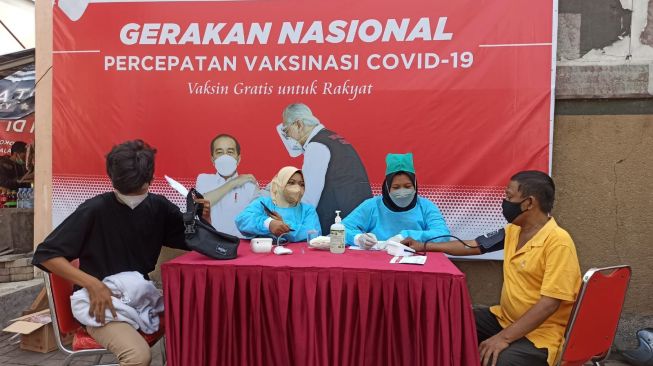 Kejar Heard Immunity, Relawan Projo Gencar Gelar Vaksinasi di Kota Semarang
