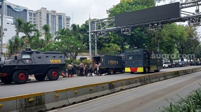 BEM SI Hendak Aksi Peringatan 7 Tahun Pemerintahan Jokowi, Polisi Bersiaga