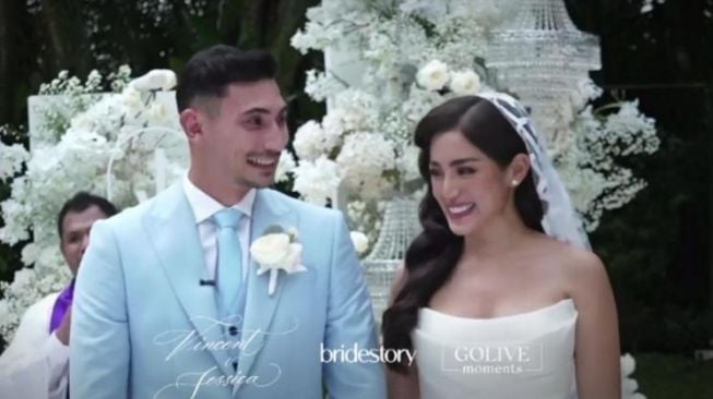 pernikahan Jessica Iskandar dan Vincent Verhaag