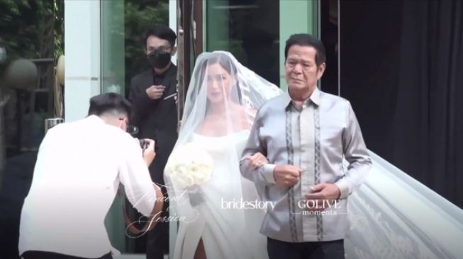Pernikahan Jessica Iskandar dan Vincent Verhaag (instagram.com)