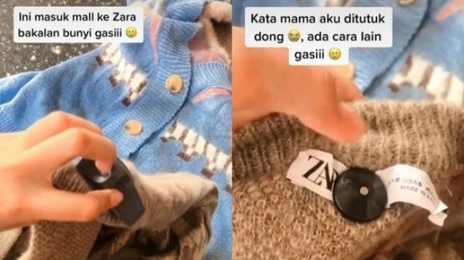 Beli Baju Bekas dengan Merk Ternama, Tapi Cewek Ini Malah Cemas  dengan Benda Ini