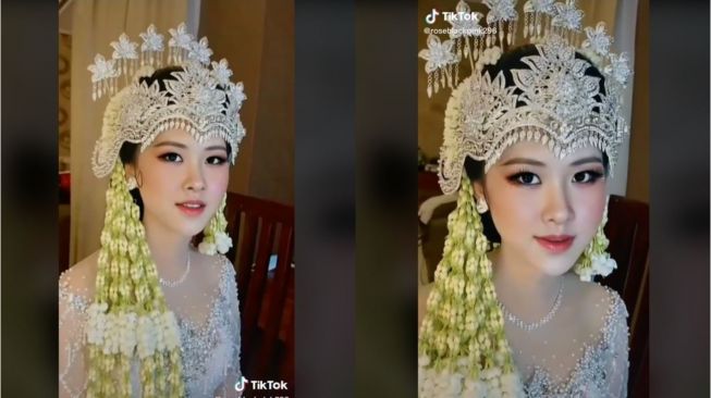 Viral Editan Rose Blackpink Jadi Pengantin Indonesia (tiktok.com/roseblackpink296)