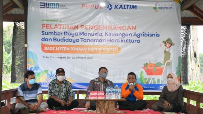 Pupuk Kaltim Tingkatkan SDM Petani Binaan Sektor Hortikultura