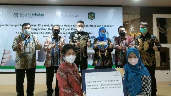 2.429 Warga Medan Terima Donasi Iuran JKN-KIS