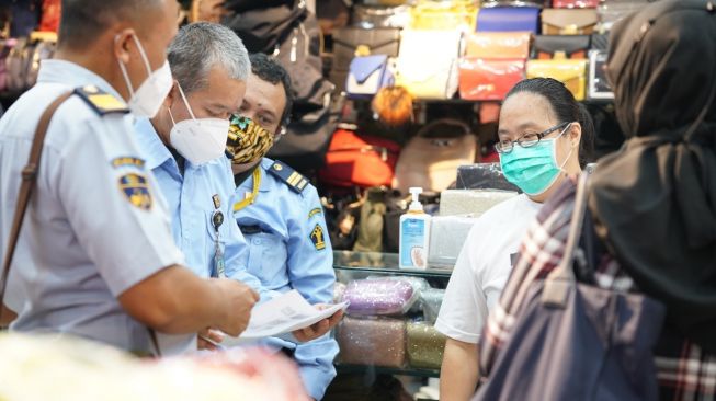 Tekan Peredaran Barang Palsu, DJKI Edukasi Pedagang di ITC Mangga Dua