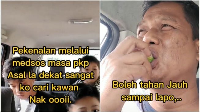 Viral Bapak Antar Anak Pergi Kencan Pertama, Satu Keluarga Diajak Semua