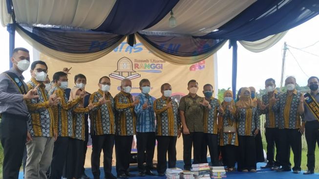 Dewan Perpustakaan Minta Desa Sampali Dukung Rumah Literasi RANGGI