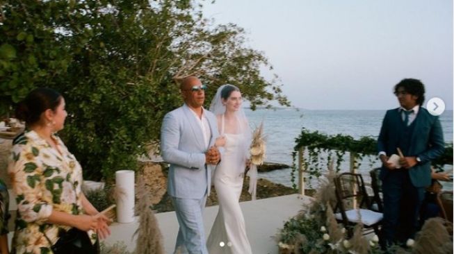 Vin Diesel di pernikahan Meadow Walker, anak Paul Walker [Instagram/@meadowwalker]