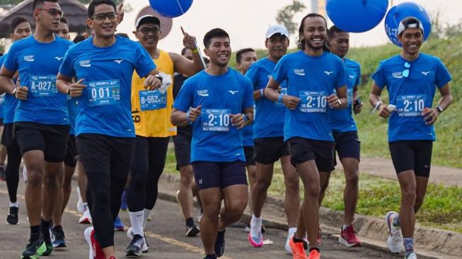 Mau Lari Pagi di Kota Baru Parahyangan, Sandiaga Uno Akui Susah Tidur