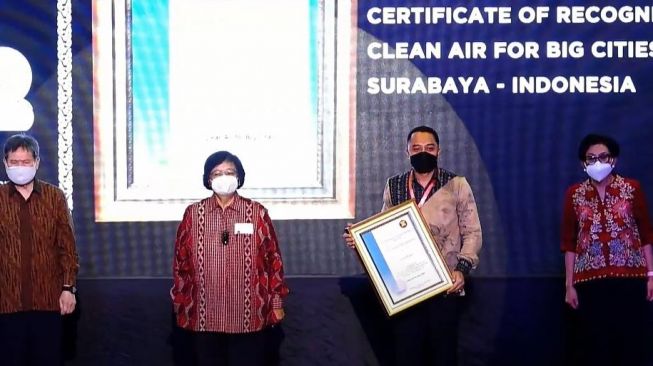 Dalam Sepekan, Surabaya Raih Penghargaan Lingkungan Tingkat Nasional dan ASEAN