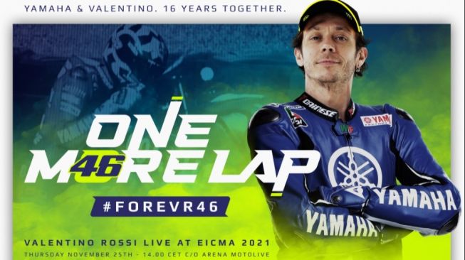 Belum Rela Valentino Rossi Pergi dari MotoGP? Tonton EICMA 2021