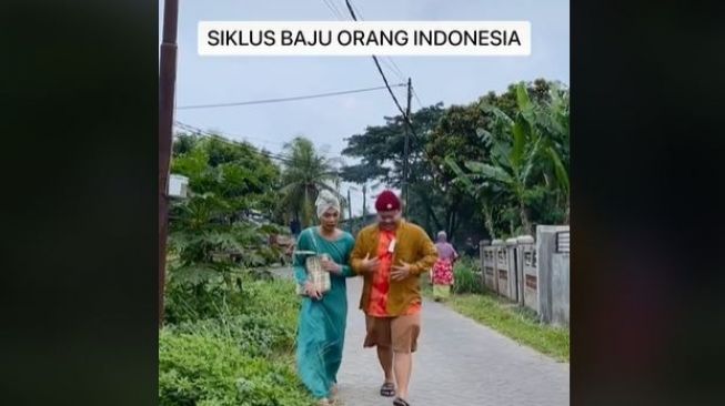 Ngakak! Begini Siklus Perjalanan Baju Orang Indonesia, Akhirnya Cuma Jadi Keset