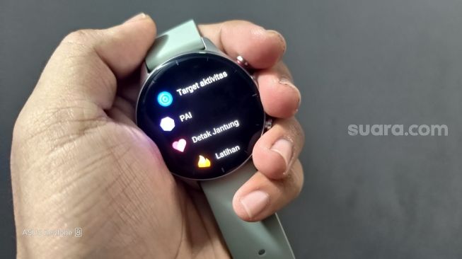 Amazfit GTR 2e. [Suara.com/Dicky Prastya]