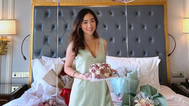 7 Momen Ultah Cinta Putri Femmy Permatasari, Gelar Private Party di Hotel Berbintang