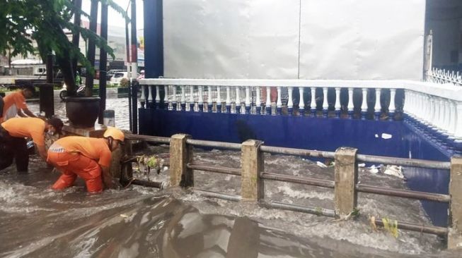 Kota Malang Kembali Direndam Banjir, BPBD Sebut Ada 10 Titik Genangan