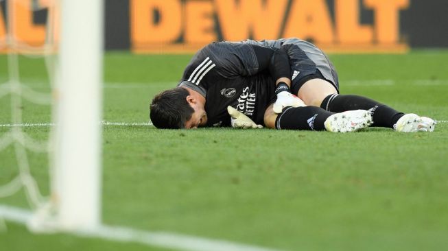 Absen Latihan Jelang El Clasico, Peran Thibaut Courtois di Laga Real Madrid vs Barcelona Diragukan