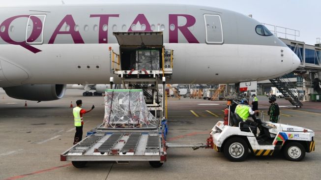 Bumi Pertiwi Kedatangan 684 Ribu Vaksin AstraZeneca, Retno Marsudi: Tena Koutou, Aotearoa!