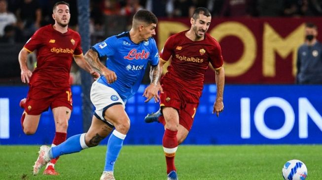 AS Roma Vs Napoli Berakhir Imbang 0-0, Rekor Kemenangan Beruntun Il Partenopei Terhenti