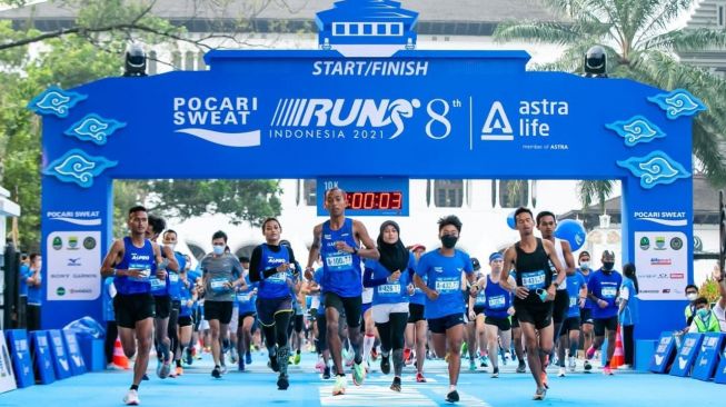 Diselenggarakan Secara Offline dan Online, Intip Keseruan Pocari Sweat Run 2021