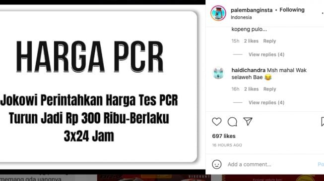 Harga Tes PCR Rp 300 Ribu Dinilai Masih Mahal, IDI Minta Pemerintah Bisa Berikan Subsidi