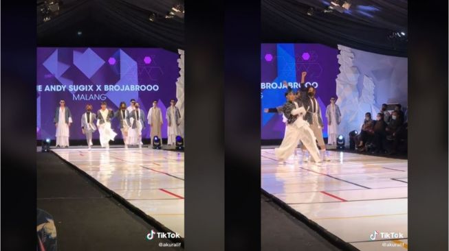 Viral Momen Fashion Show Anti Mainstream, Model Malah Dance Cover di Catwalk